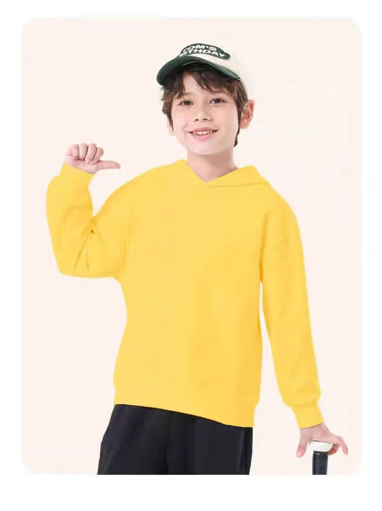 Kids 3-12Y Hoodie KPop Demon Hunters Spring Autumn Sportswear Warm Print Halloween Casual Boys Clothes Girls