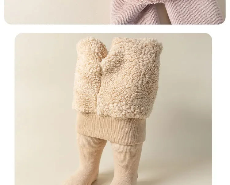Winter Kids Tights for Girls Thick Casual Cotton Toddler Baby Girl Pantyhose Snow Keep Warm Children's Tight 0-8Years