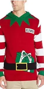 Ugly Christmas sweater men's golf knitted long sleeved pullover fun and novel party sweater