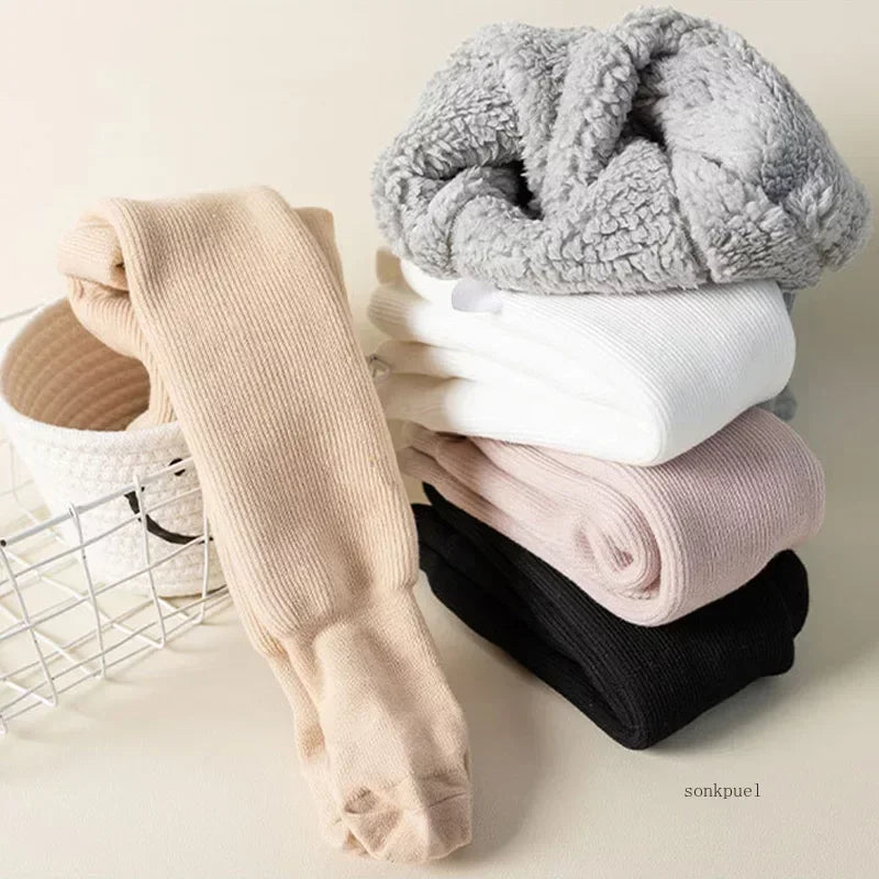 Winter Kids Tights for Girls Thick Casual Cotton Toddler Baby Girl Pantyhose Snow Keep Warm Children's Tight 0-8Years