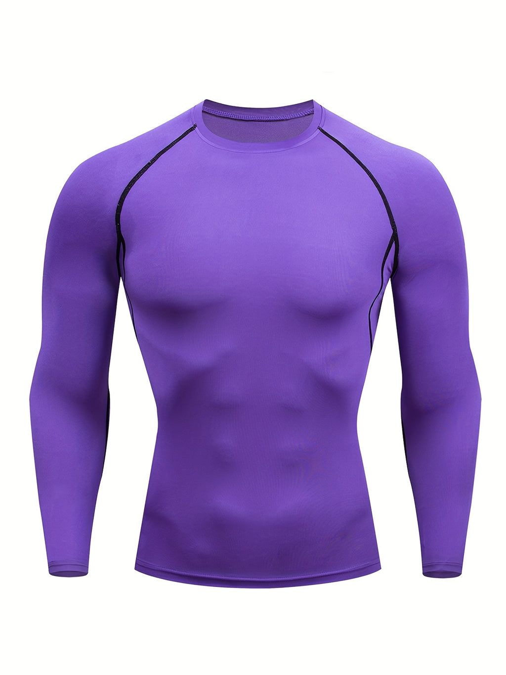 Men's Compression Shirts: Get Fit Fast With Long Sleeve Athletic Workout Tops!